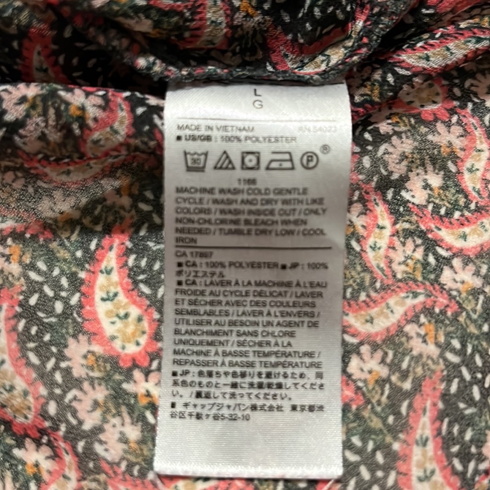Banana Republic Women’s Blouse Size Large - Picture 7 of 7